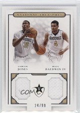 2016 Panini National Treasures Collegiate 24/99 Damian Jones Wade Baldwin IV 7gk