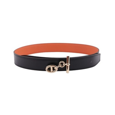 Hermes Herren Yachting Gürtelschnalle wendbar doppelseitig Leder 147660514