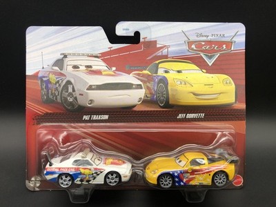 カーズ　WGPセット Disney Pixar Cars Pat Traxson & Jeff Gorvette 2 Pack WGP Racer