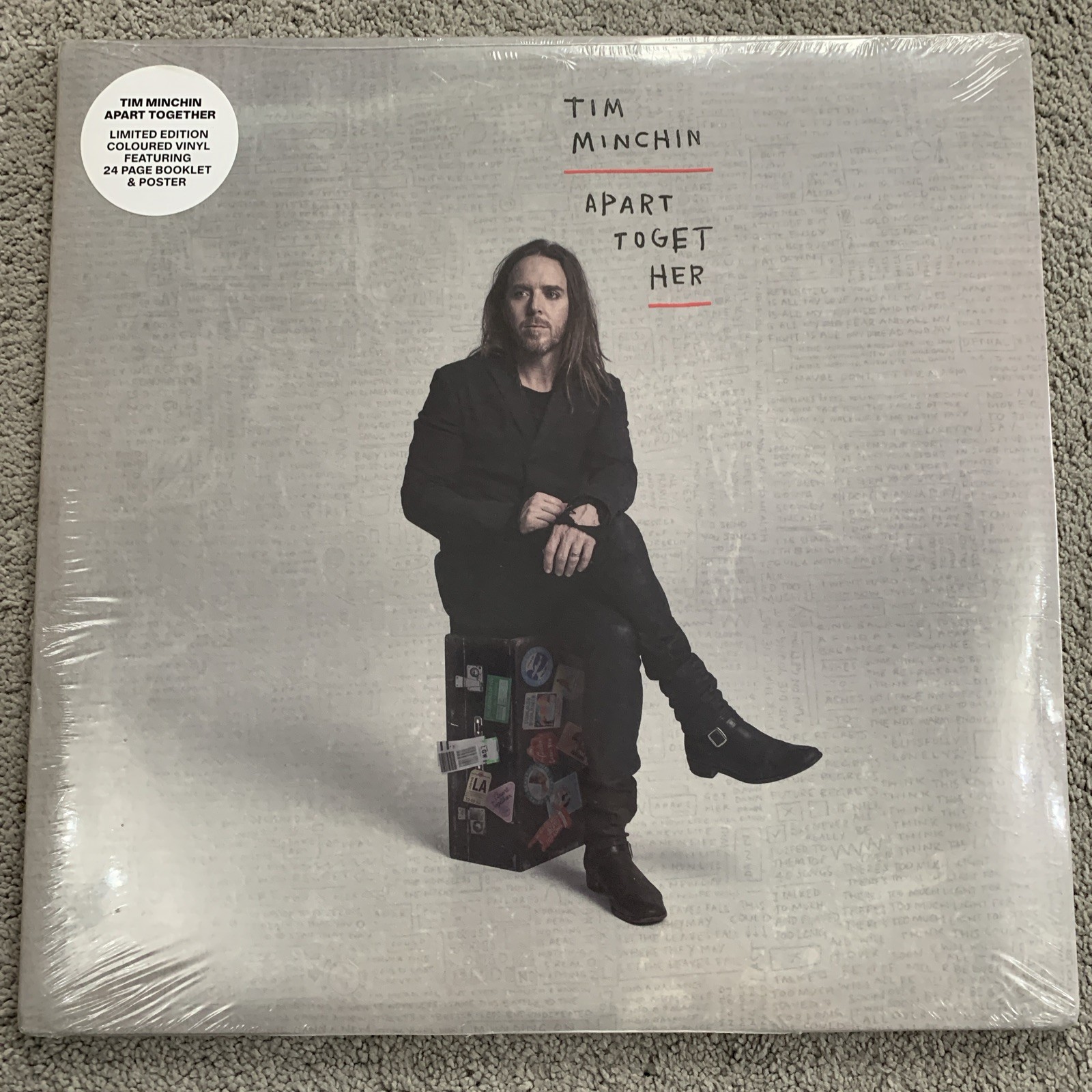 Tim Minchin - Apart Together (Lp) (Coloured Vinyl) Limited Ed LP NEW Sealed