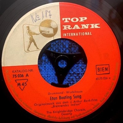 THE KNIGHTSBRIDGE CHORALE- In A Shanty In Old Shanty Town-Eton Boating Song