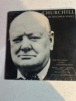  Double LP: Winston Churchill: In His Own Voice Vinyl 