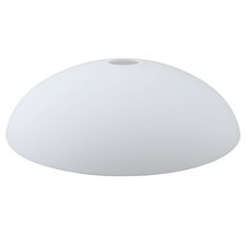 Lampenglas Ersatzglas Glasschirm Ø350mm weiss matt Lampenschirm Glas rund E27