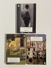 Penguin 20th Century Classic Book Lot E. M. Forster Maurice Howard’s End Angels