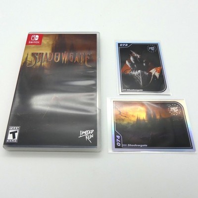 Shadowgate Nintendo Switch Limited Run Games LRG#066 mit Karten
