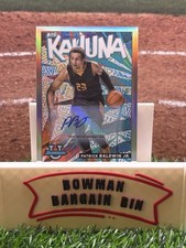 2021-22 Bowman Chrome U The Big Kahuna Patrick Baldwin Jr. ROOKIE AUTO 118/150