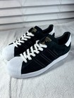 Adidas Superstar Black Suede Sample Sz9