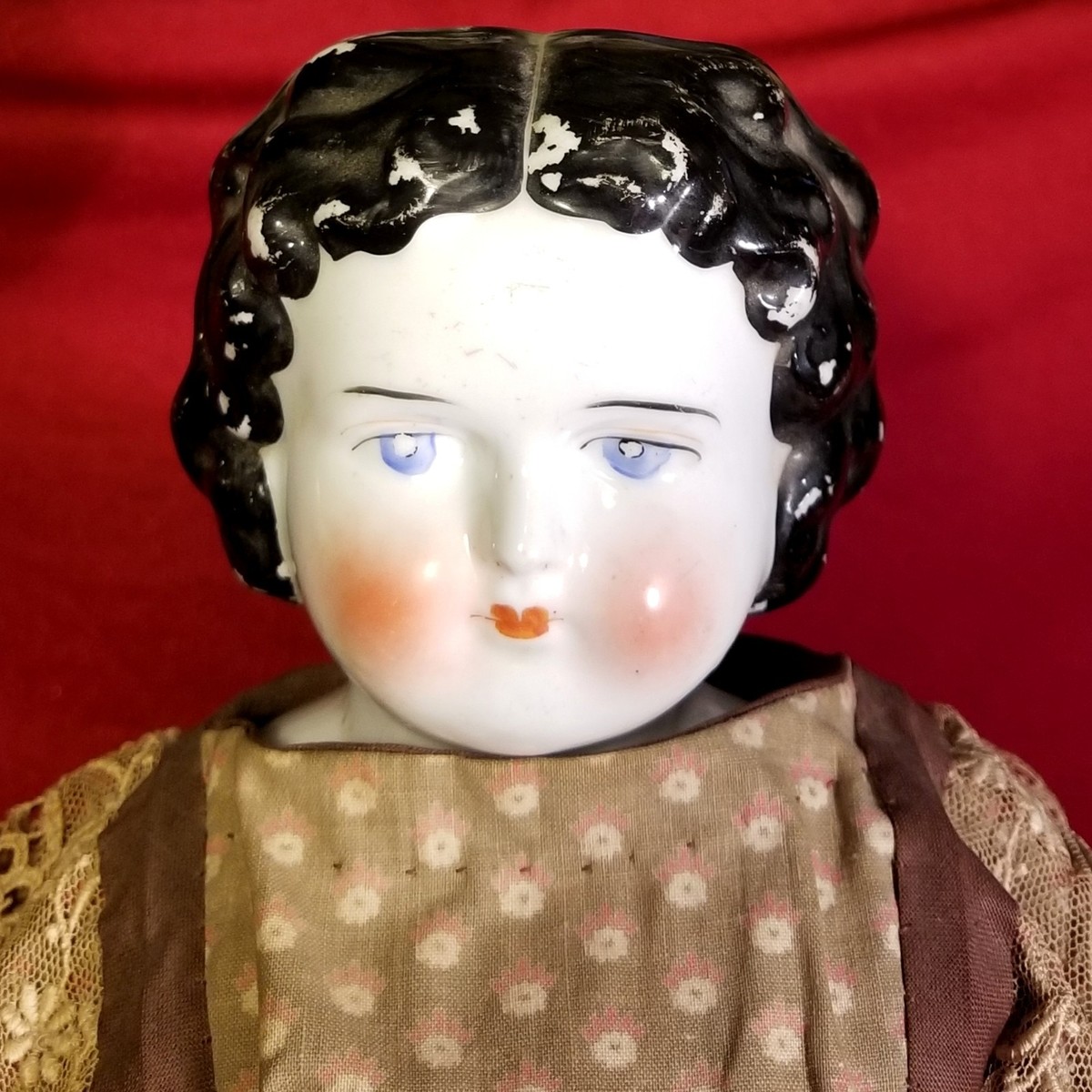 Pat Dec 7, 1880 19.5” China Head Doll Alt Beck Gottschalk ABG