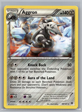 Pokemon TCG Aggron 59/101 Plasma Blast Rare NM/LP