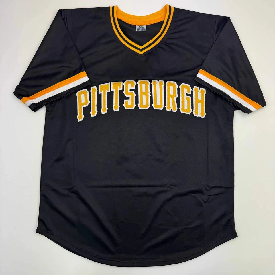 Autographed/Signed Bill Madlock Pittsburgh Black Baseball Jersey JSA COA - Image 4 of 4