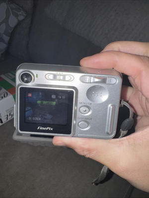 Fujifilm FinePix A Series A350 5.2MP Digital Camera - Silver for