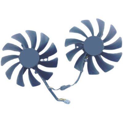 For MSI GeForce GTX 1660 2060VENTUS XS C 6G OC Graphics Card Fan Left+Right Fan