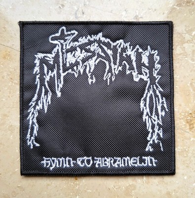 MESSIAH - HYMN TO ABRAMELIN -- PATCH / AUFNÄHER -- HEAVY METAL / TRASH METAL