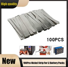100Pcs Nickel Strip Spot Welding for Li-ion Battery Packs