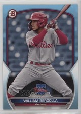 2023 Bowman Draft Sky Blue 155/499 William Bergolla #BD-64 0q3