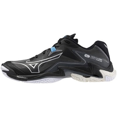 Mizuno Wave Lightning Z8 Volleyball Shoes Wide Indoor Black/Silver 2E From Japan