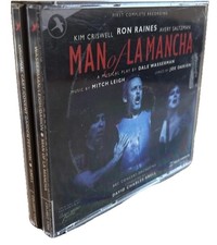 Man of La Mancha [2001 Studio Cast] 2-CD Fatboy Case BBC Orchestra VG