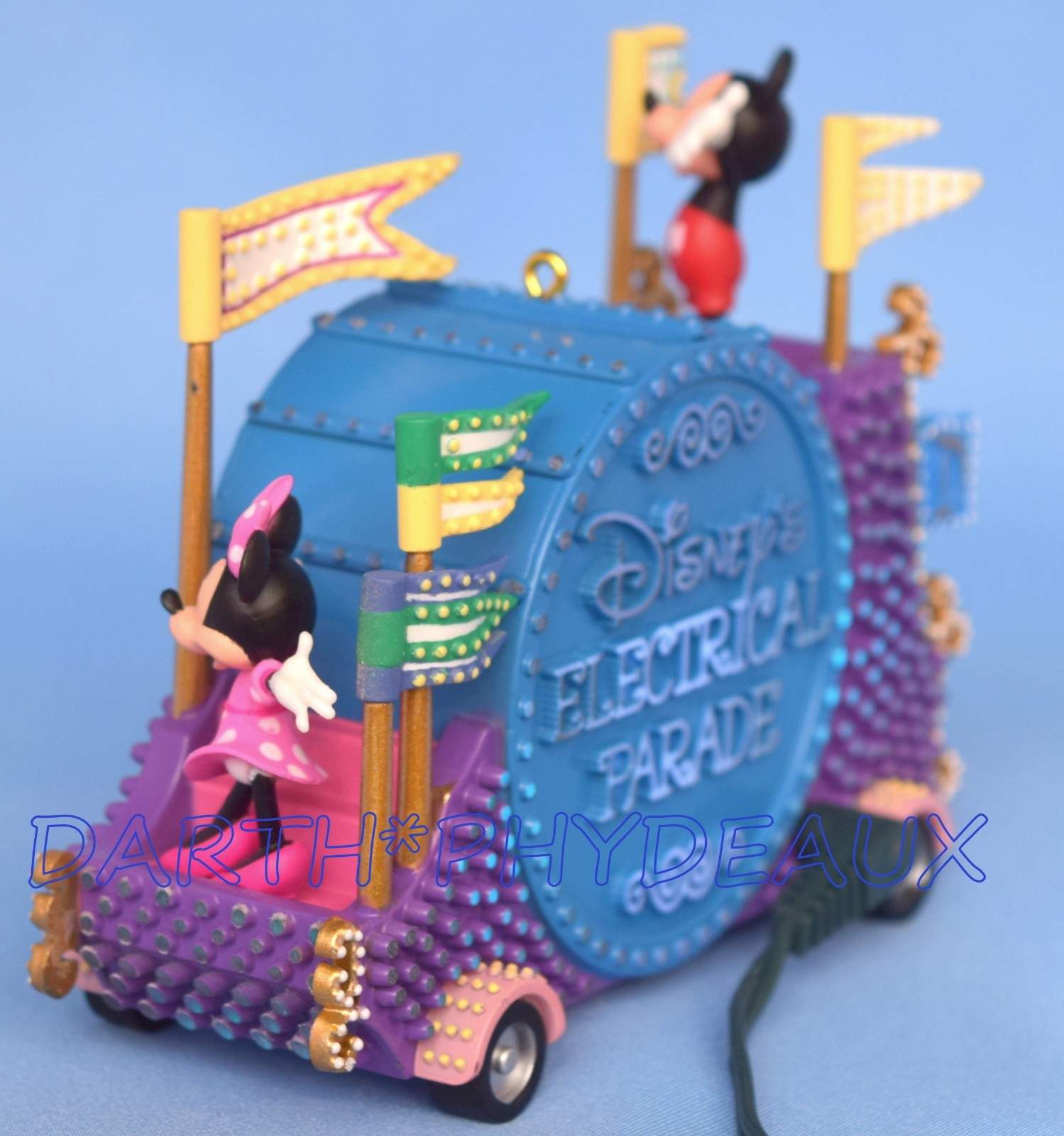 Hallmark 2023 Disney Electrical Parade Mickey Minnie Mouse Keepsake Light Sound