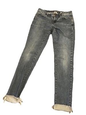 Women's MICHAEL MICHAEL KORS Izzy Jeans Size 2 28x27 Raw Hem