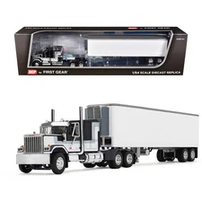 First Gear GMC General Refrigerated Trailer - Black & Gray