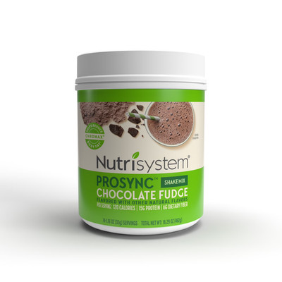 Nutrisystem Prosync Meal Replacement Protein Nutrition Drink Mix Chocolate Fudge