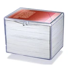 (1 Brand New) Ultra Pro 150-Card Hinged Plastic Box Holder For Trading Cards