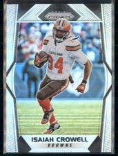 2017 Panini Prizm - Isaiah Crowell #99 Silver Prizm