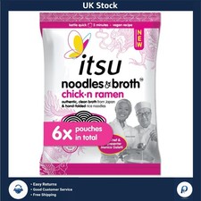 Instant  Chickn Ramen Noodles & Miso Broth Multipack 6x82g