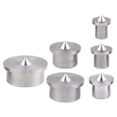 6Pcs Reusable Wood Dowel Pins Kit Silver Tenon Center for Accurate Woodworking