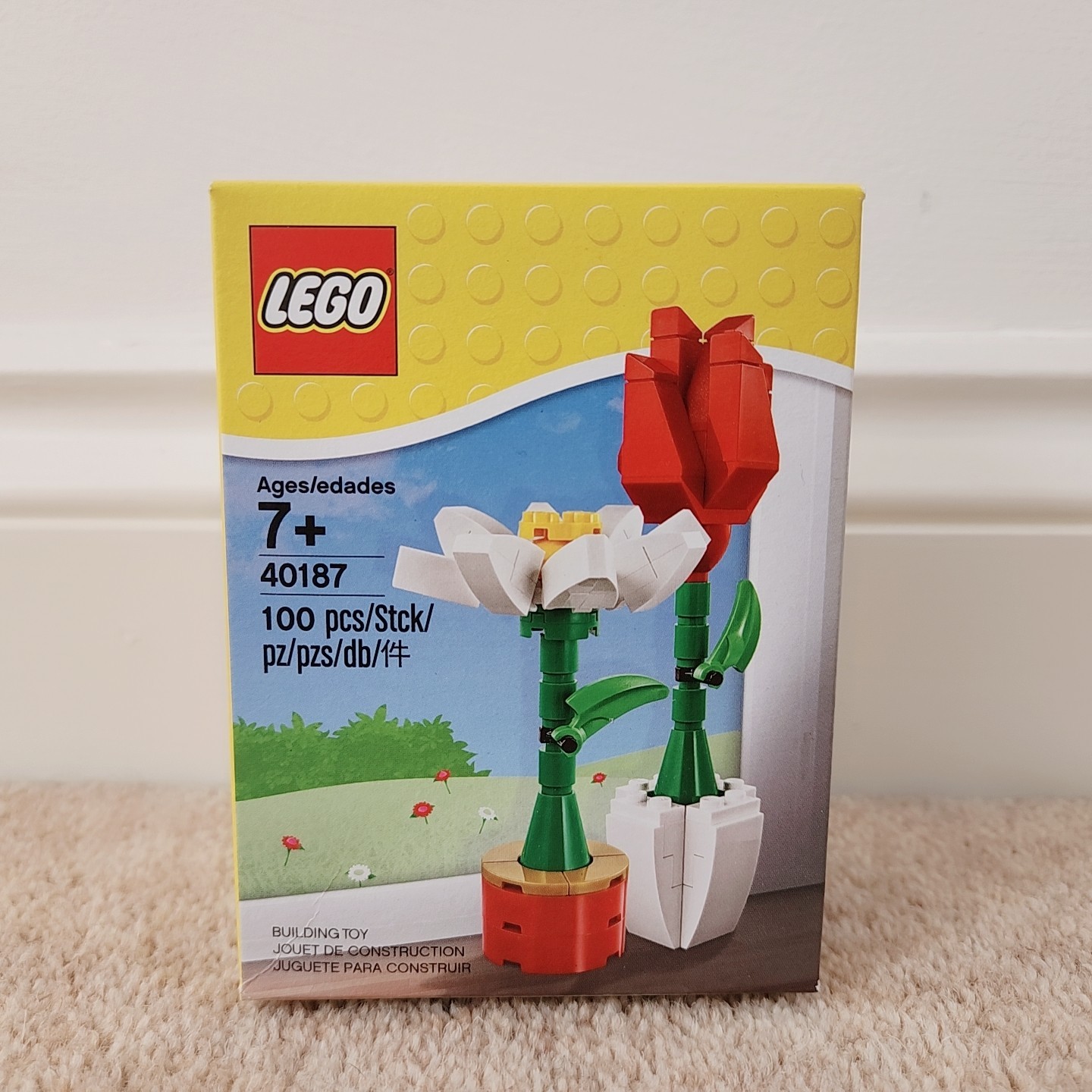 LEGO Iconic: Lego Flower Display (40187) Brand New In Box & Sealed