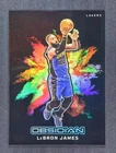 2024-25 Panini Obsidian LeBron James #10 Black Color Blast Case Hit SSP