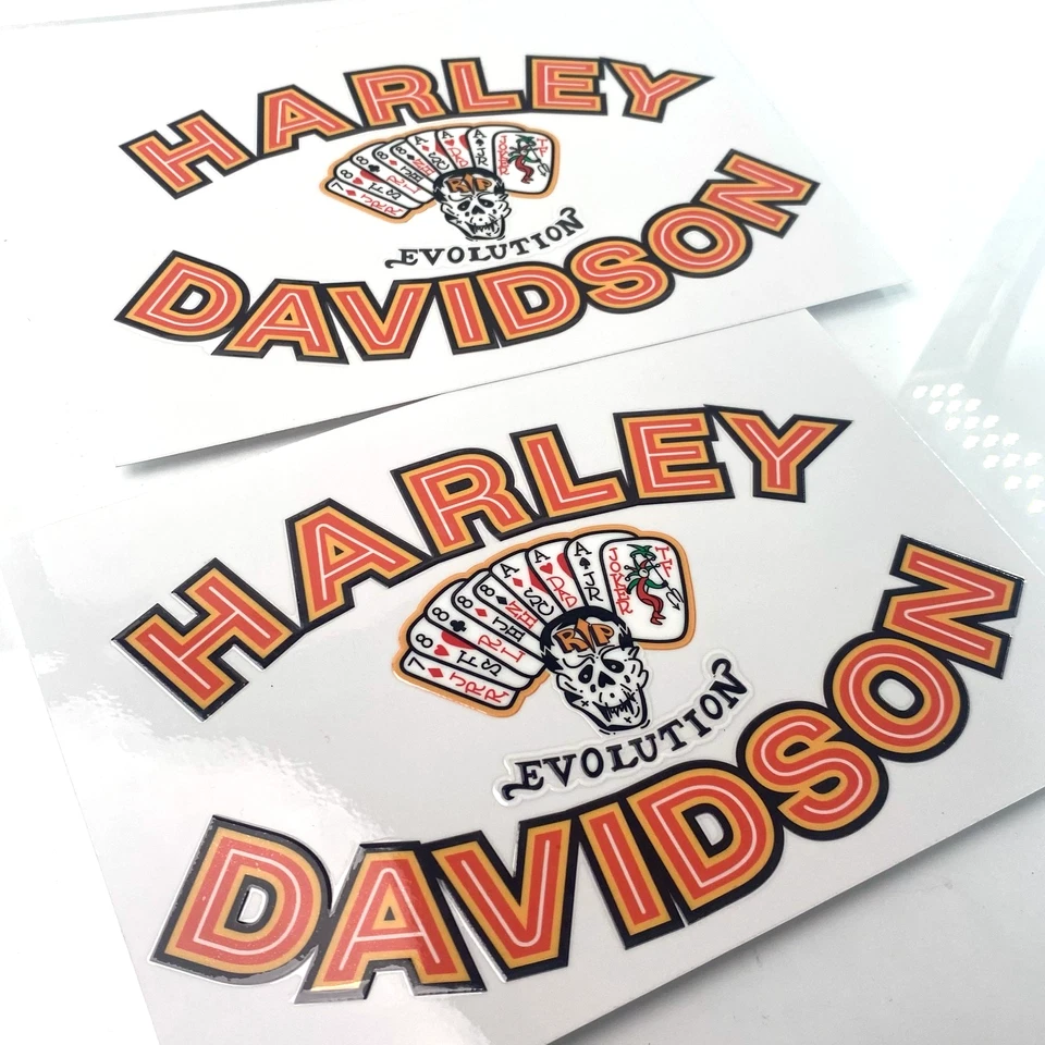 Harley Davidson And The Marlboro Man - Наклейки Наклейки Бензобак КОМПЛЕКТ | FXR - Изображение 3 из 4