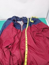 Vintage Nike Track Jacket Blue Red Windbreaker Coat And Pants Set Full Zip