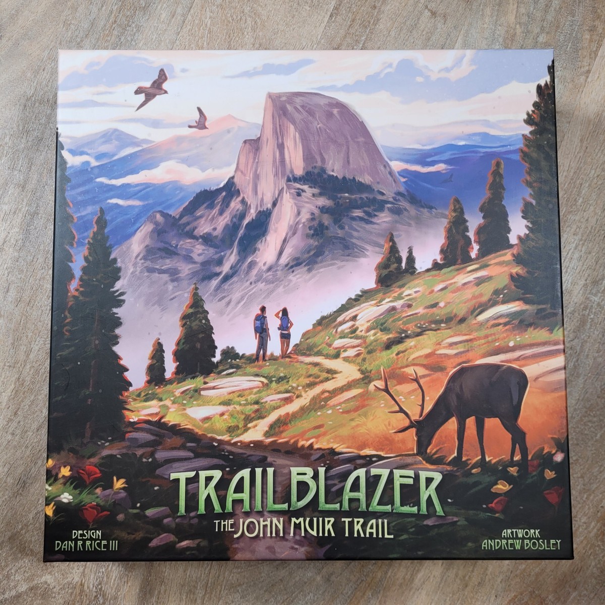 Trailblazer: The John Muir Trail Board Game - Mariposa Games 