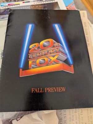 20TH CENTURY FOX 1986 MOVIE PRESS KIT FALL PREVIEW Booklet (Aliens