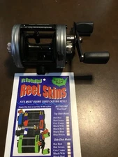 REEL SKINS. FITS ABU GARCIA AND OTHER ROUND REELS PROTECT YOUR INVESTMENT LOOK