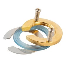 Copper Stainless Steel Faucet Stability Nut with Compression Rubber Gasket