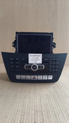 Mercedes C Class W204 Full Set Multimedia Panel HeadUnit Screen A2049005908 2011 - Image 1 of 3