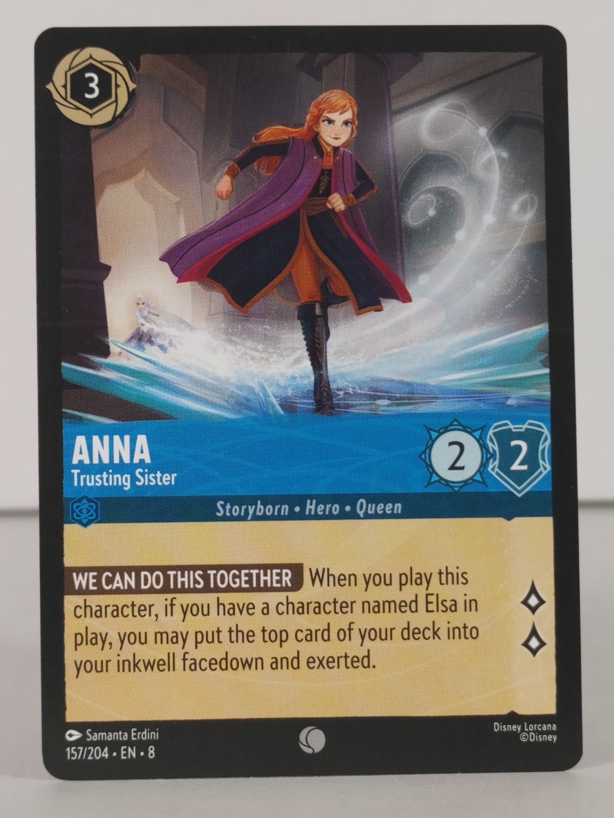 Anna - Trusting Sister - Reign of Jafar - LORCANA - 157/204 - singles