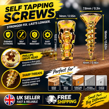 6x14mm Door Hinge Thread Repair Screws:Steel Expansion Anchors for Stripped Wood