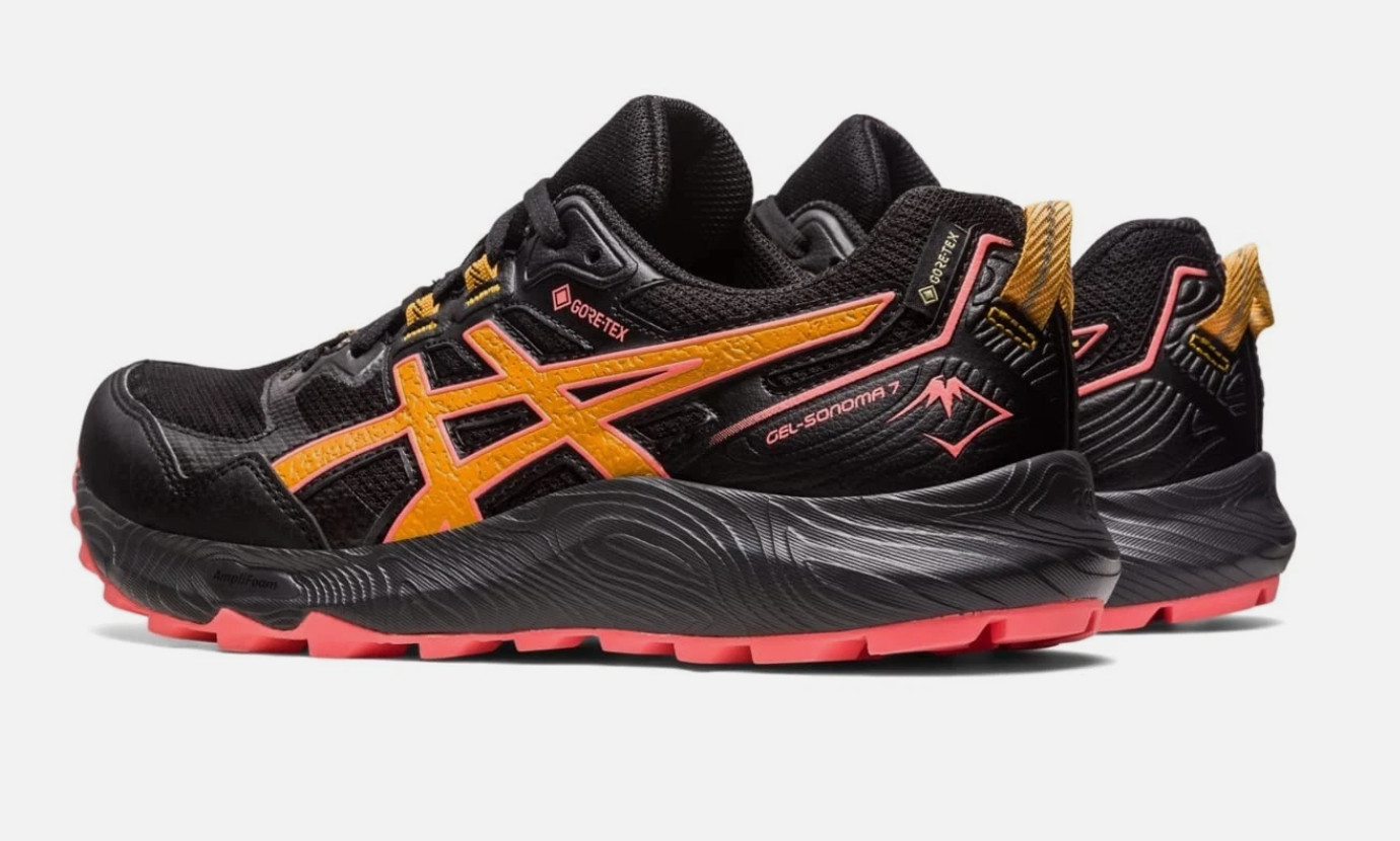 ASICS Women's GEL-Sonoma 7 GTX Trail Running Shoes, 9 US, Sandstorm/ Black, RARE image 3