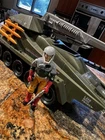 Vintage 1987 GI Joe - GI Joe Persuader w/ Driver Backstop both 100% Complete