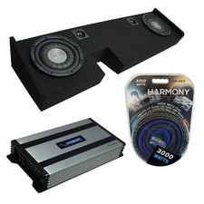 09-14 Ford F-150 Ext Super Cab Truck Harmony F124 Dual 12" Sub Box HA-A800.1