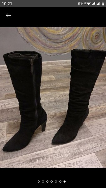 Women Carlo Pazolini Boots Black 39 #109J