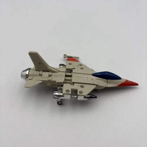 Go Bots Tonka Bandai Heat Seeker MR-49 F-16 Falcon Jet Transformer Vintage 1984