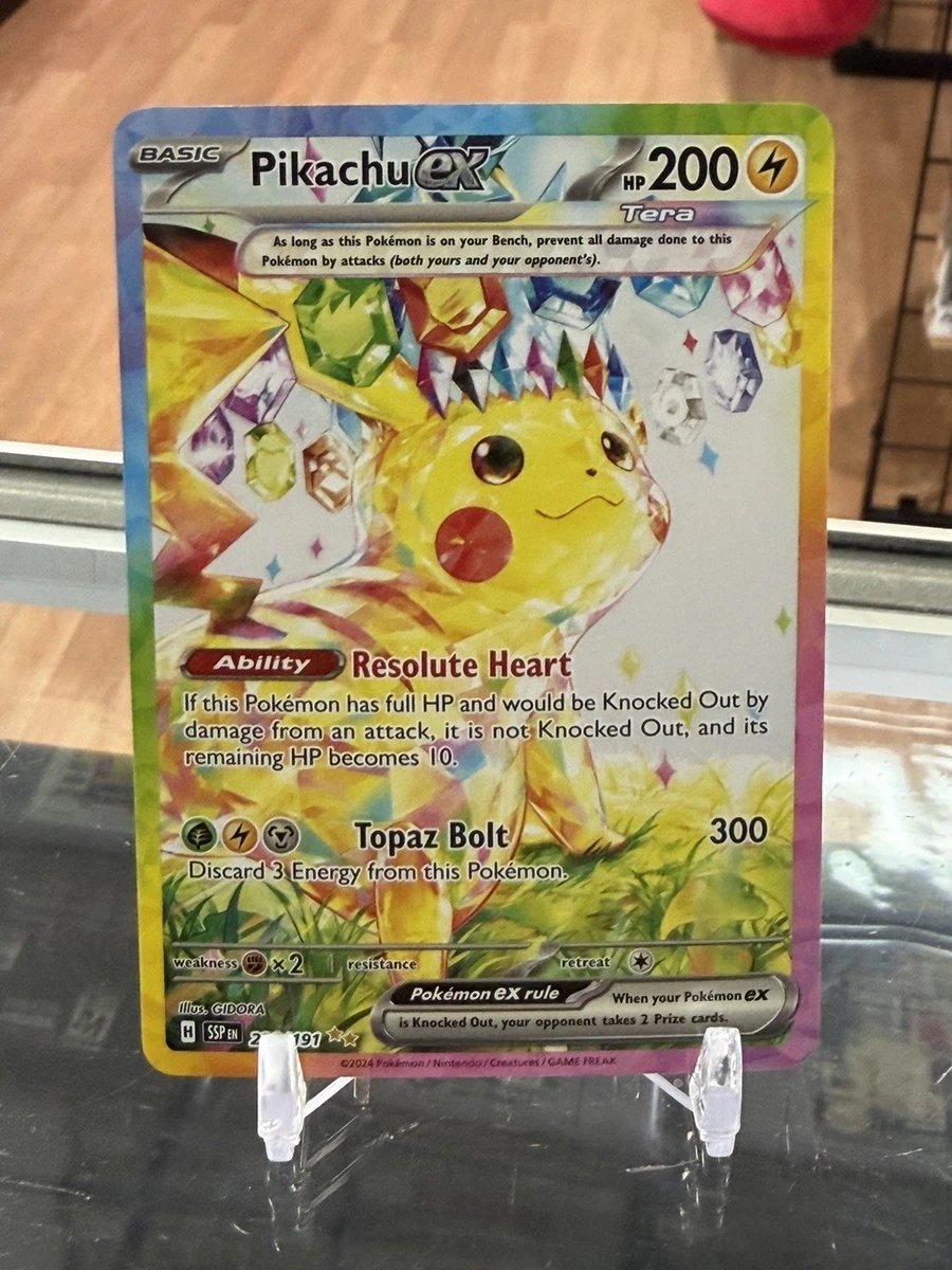 Pikachu Ex 238/191 Sv08: Surging Sparks for sale | eBay