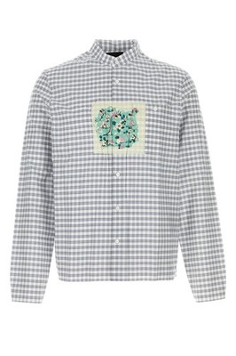 Prada Embroidered Cotton Shirt New And Authentic