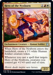 Hero of the Nyxborn (219) Theros Beyond Death Uncommon MTG