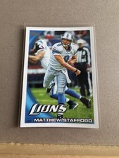 2010 Topps Football Matthew Stafford Card #183 Detroit Lions NM/MT
