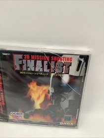 Sega Saturn FINALIST 3D Mission Shooting Japan